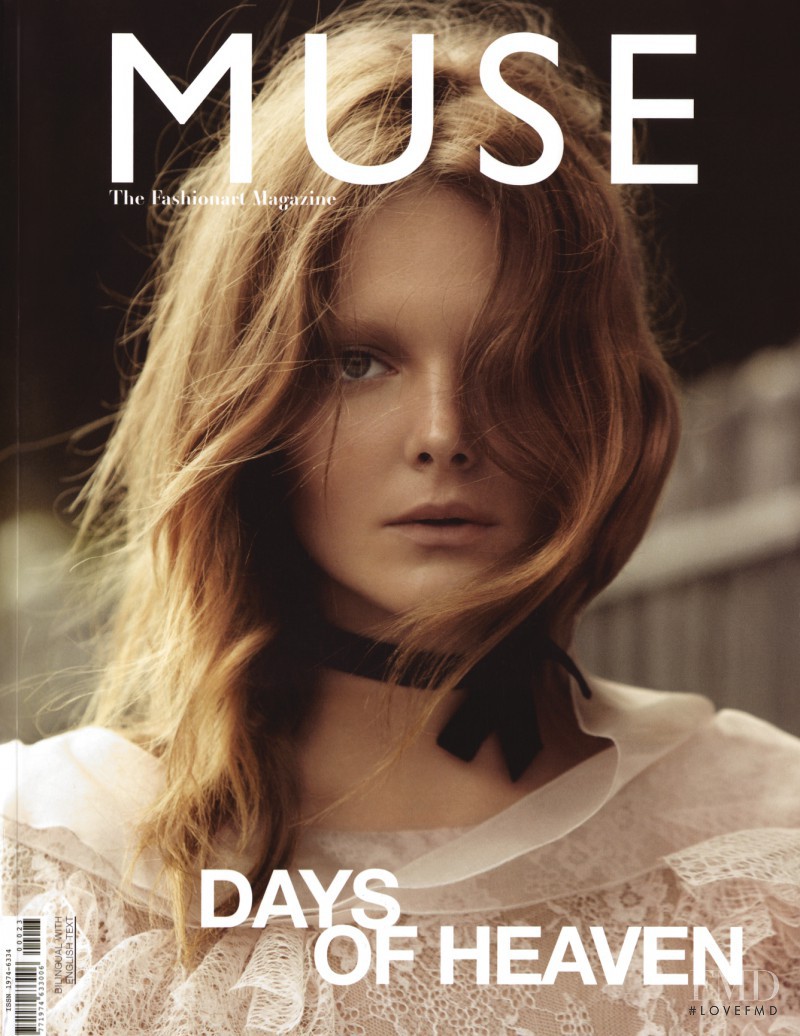 Eniko Mihalik featured on the Muse cover from September 2010