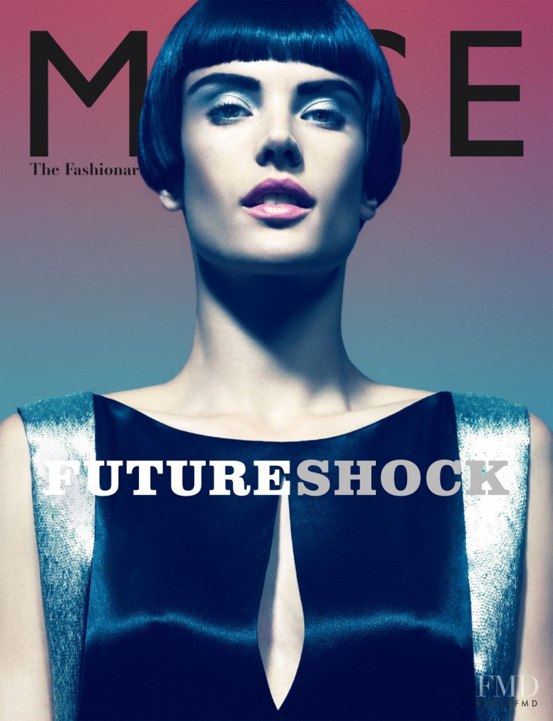 Alessandra Ambrosio featured on the Muse cover from December 2011