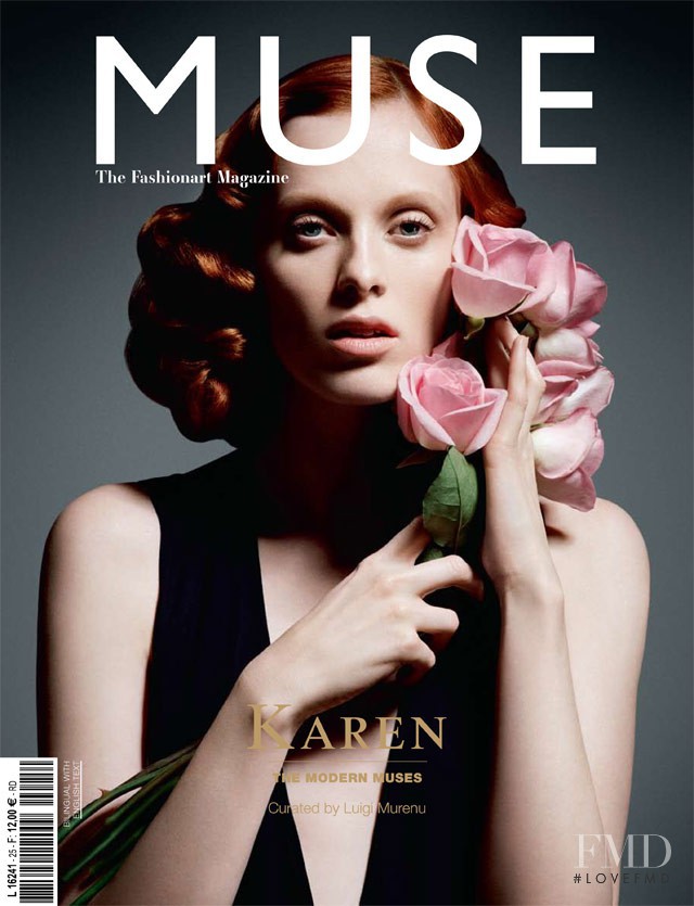 Karen Elson featured on the Muse cover from March 2011
