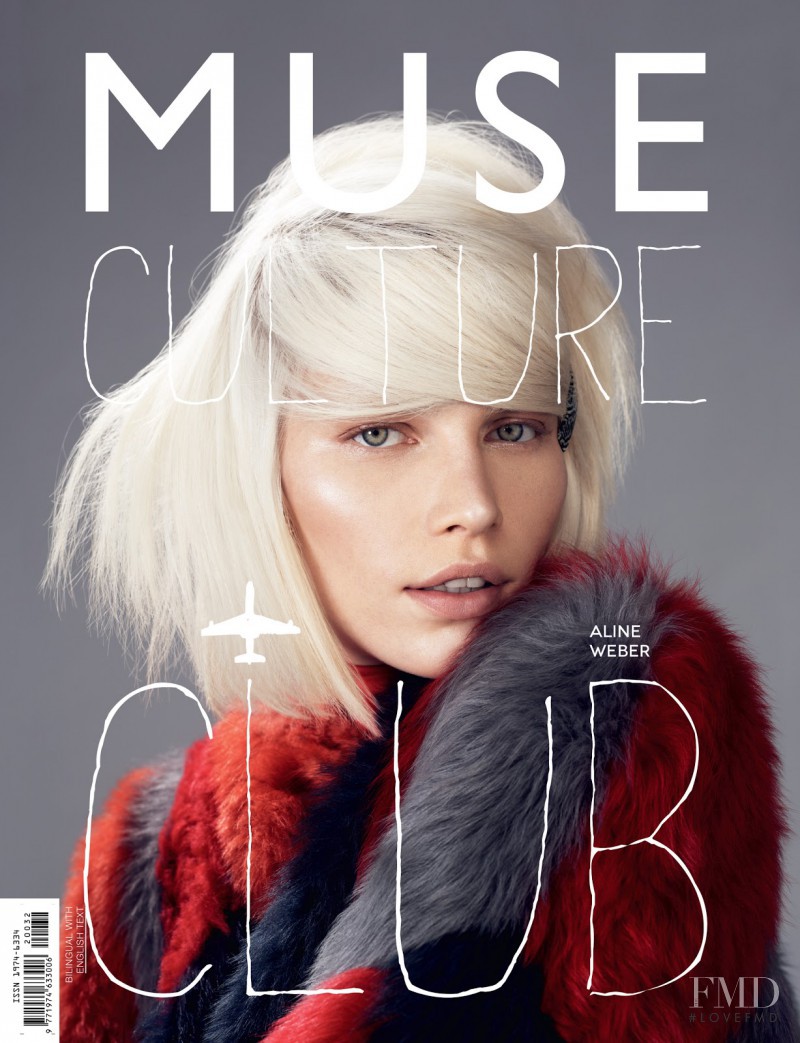 Aline Weber featured on the Muse cover from December 2012