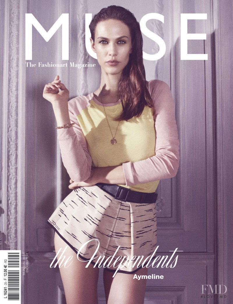 Aymeline Valade featured on the Muse cover from March 2012