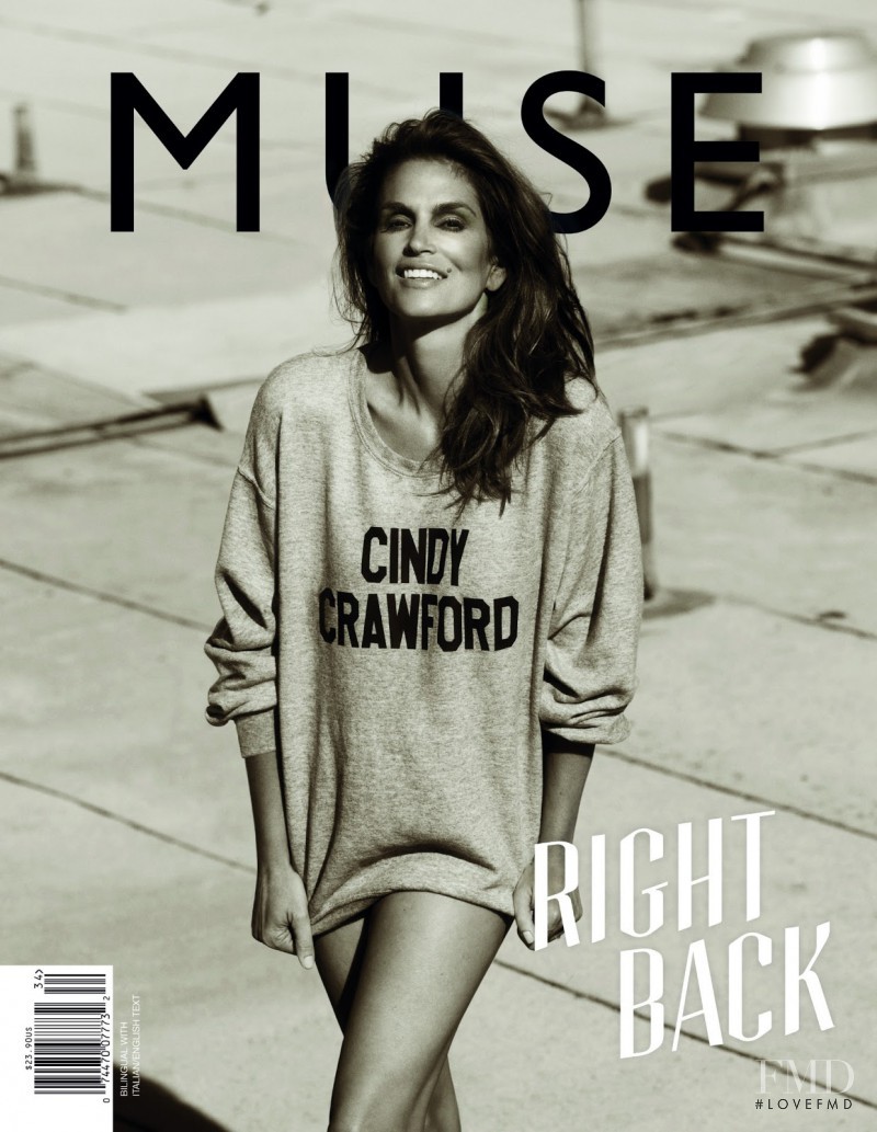 Cindy Crawford featured on the Muse cover from June 2013