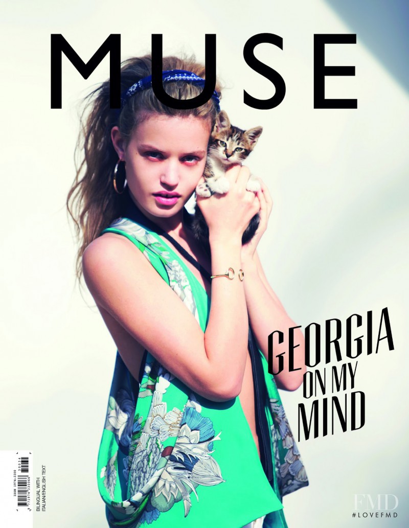 Georgia May Jagger featured on the Muse cover from June 2013