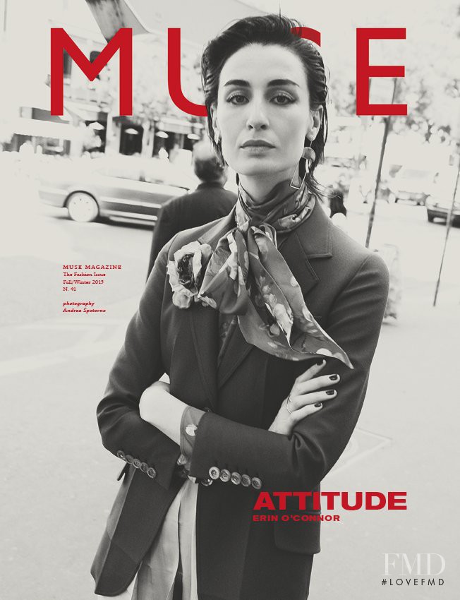 Erin O%Connor featured on the Muse cover from September 2015