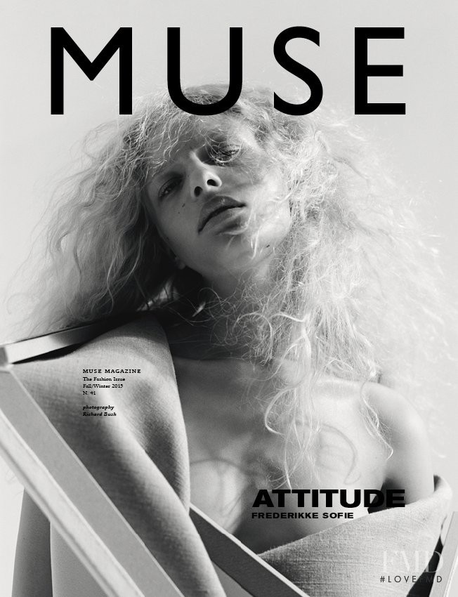 Frederikke Sofie featured on the Muse cover from September 2015