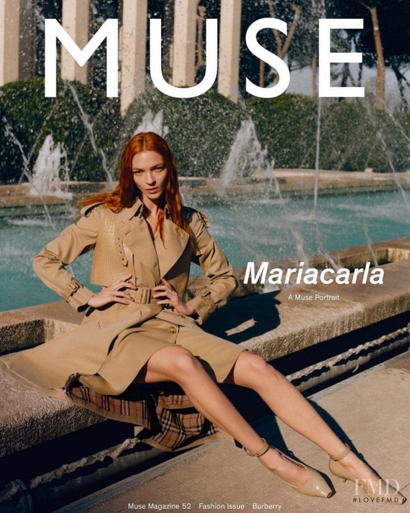 Mariacarla Boscono featured on the Muse cover from March 2019