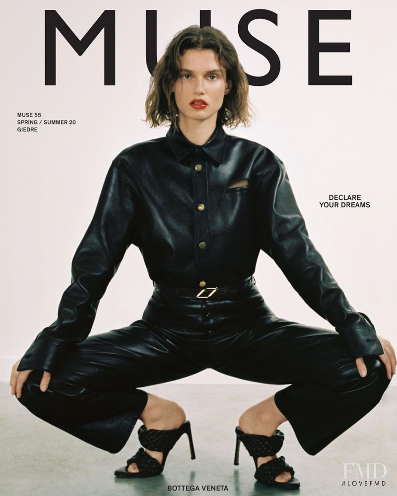 Giedre Dukauskaite featured on the Muse cover from March 2020