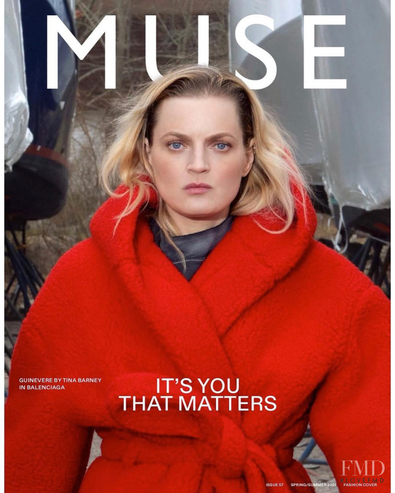 Guinevere van Seenus featured on the Muse cover from March 2021