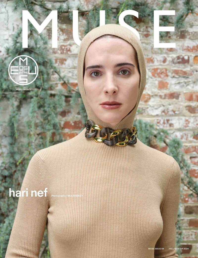 Hari Nef featured on the Muse cover from September 2024