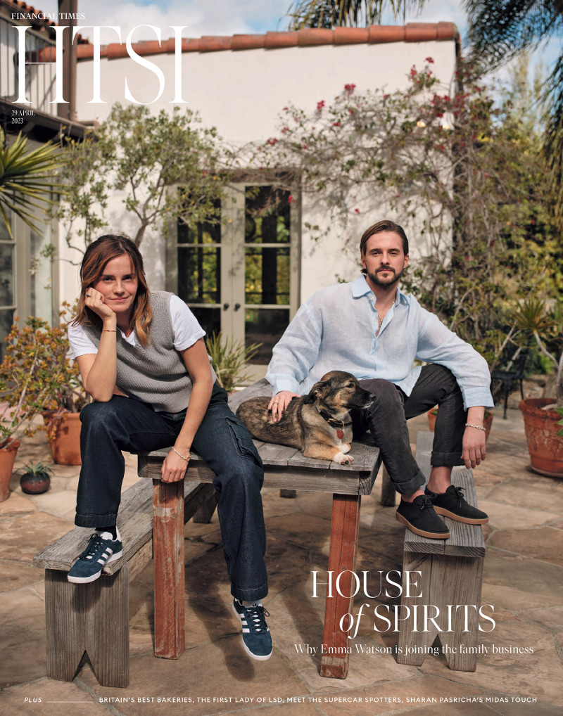 Emma Watson, Alex Watson featured on the How to Spend It - Financial Times cover from April 2023