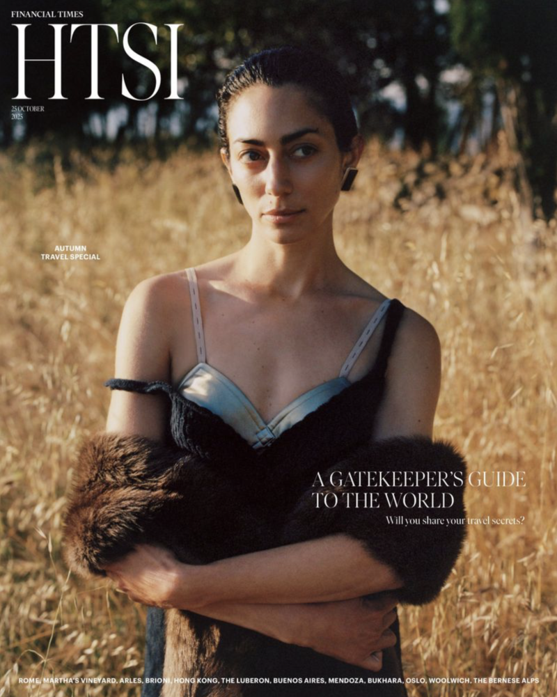 Conie Vallese featured on the How to Spend It - Financial Times cover from October 2025