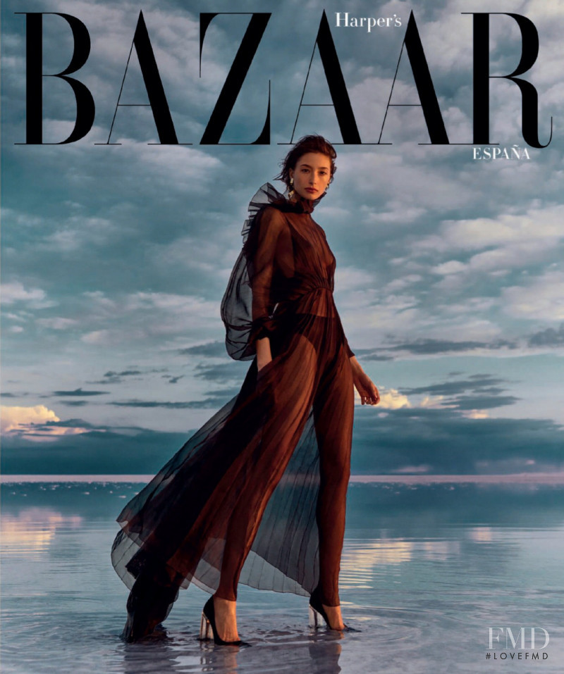 Thalita Farias, Eleonore Ghiuritan featured on the Harper\'s Bazaar Spain cover from July 2019