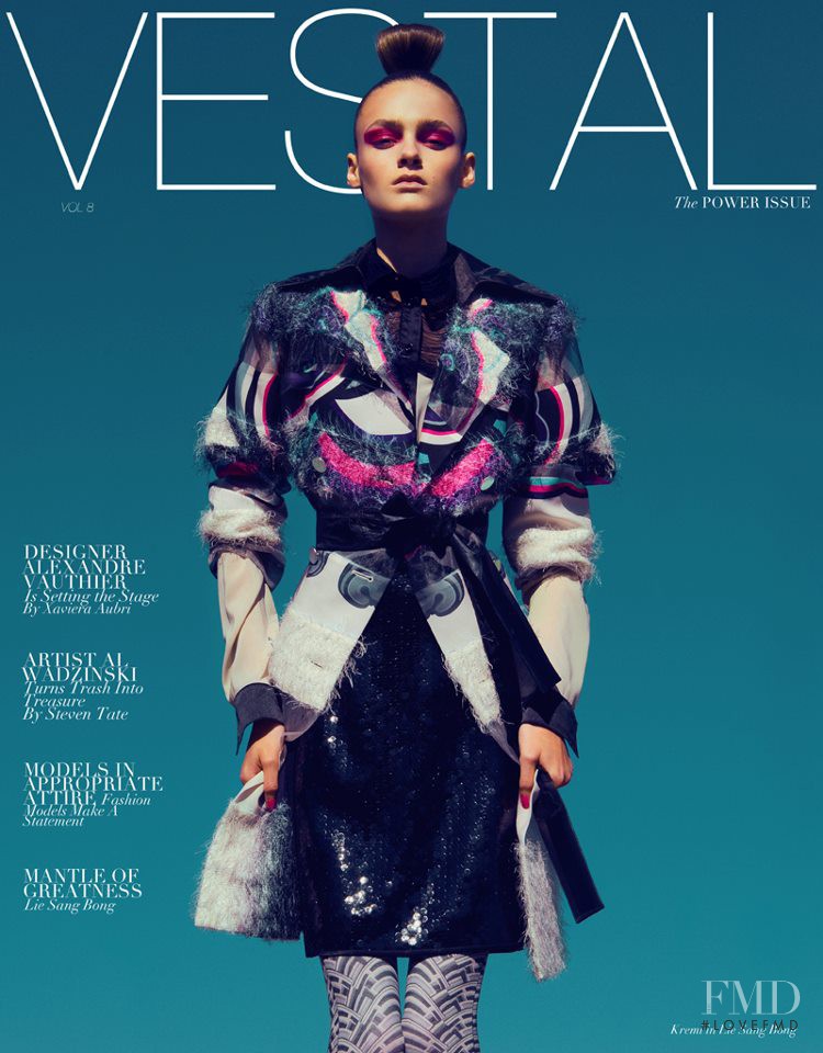 Kremi Otashliyska featured on the Vestal cover from May 2012