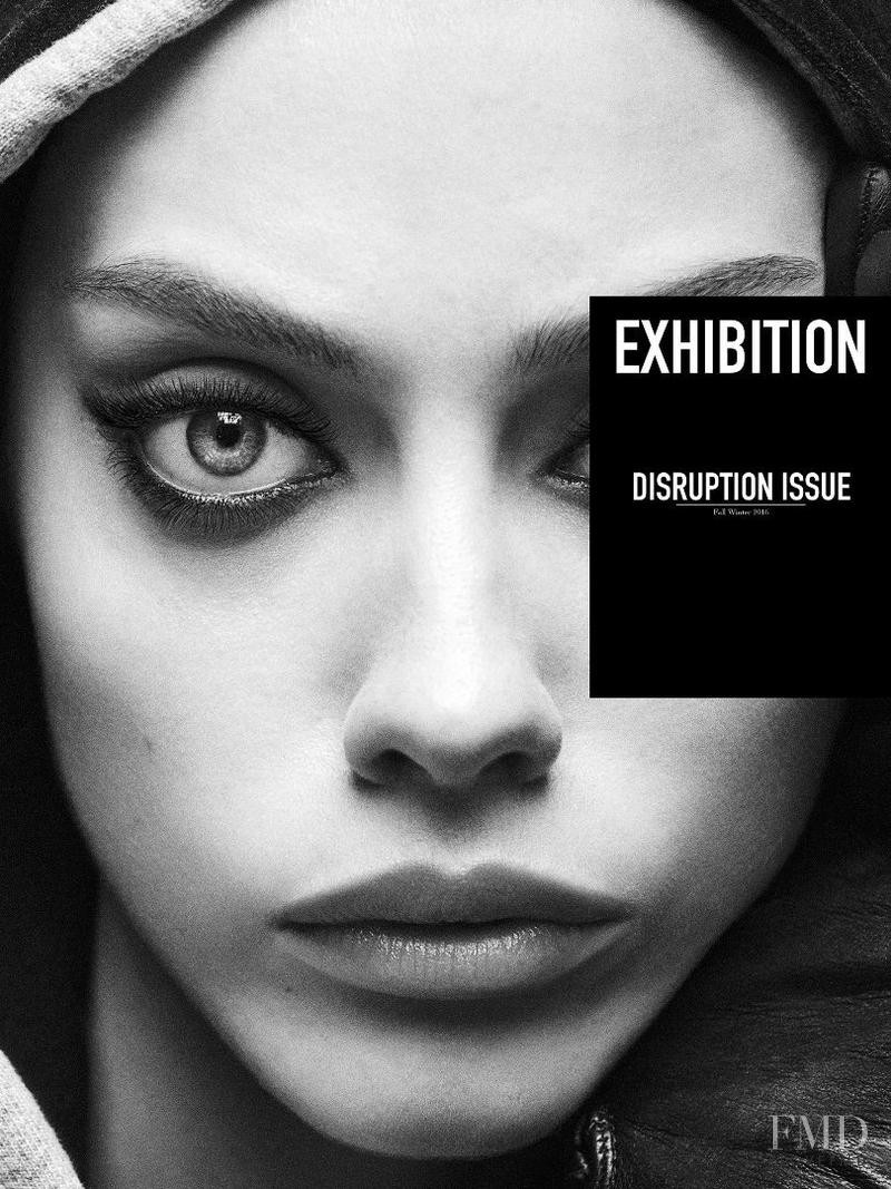 Odette Pavlova featured on the Exhibition Magazine cover from September 2016