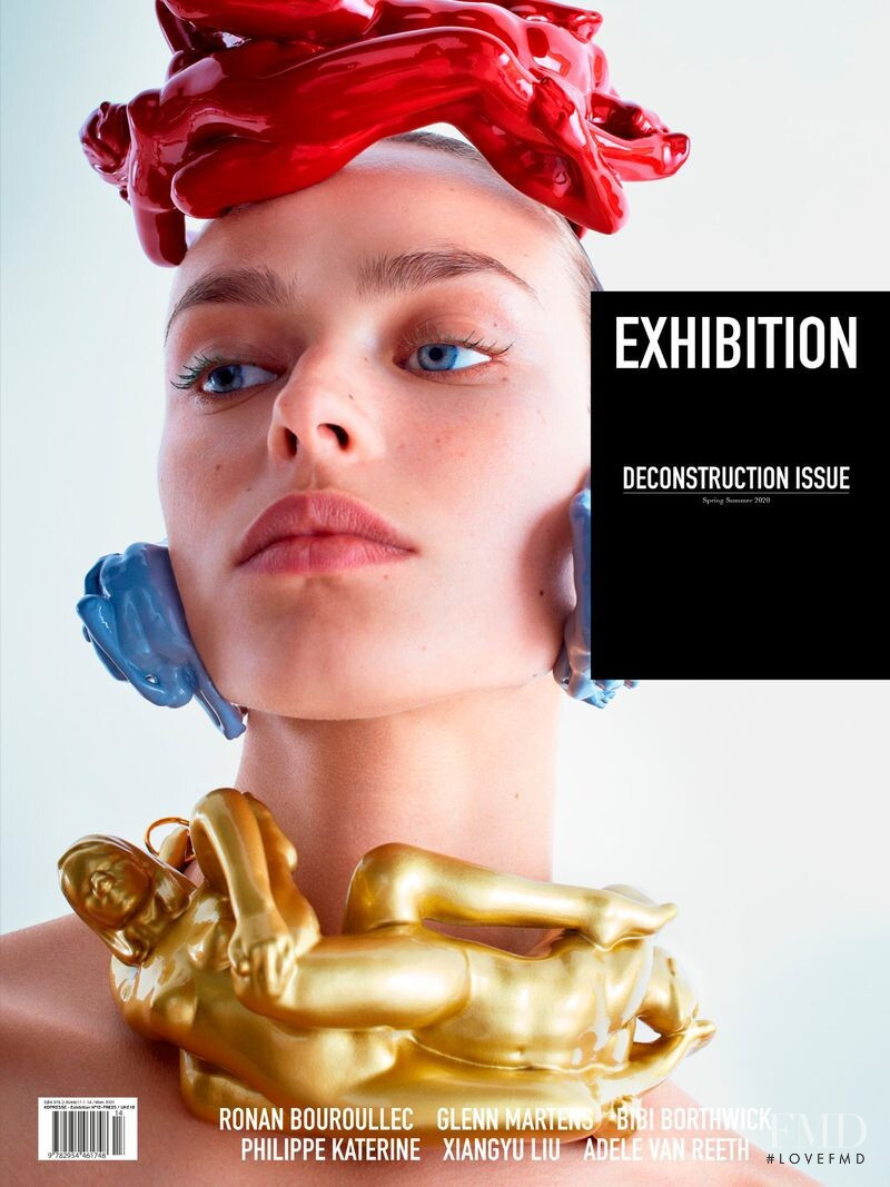 Birgit Kos featured on the Exhibition Magazine cover from March 2020