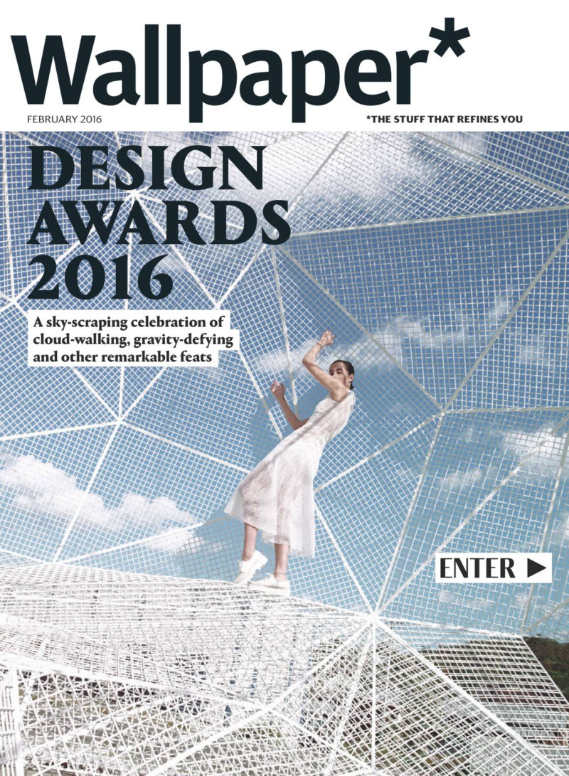  featured on the Wallpaper* cover from February 2016