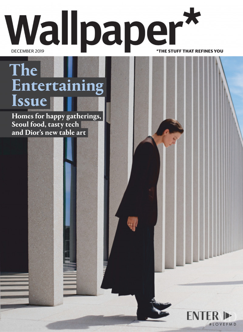 Marike Le Roux featured on the Wallpaper* cover from December 2019