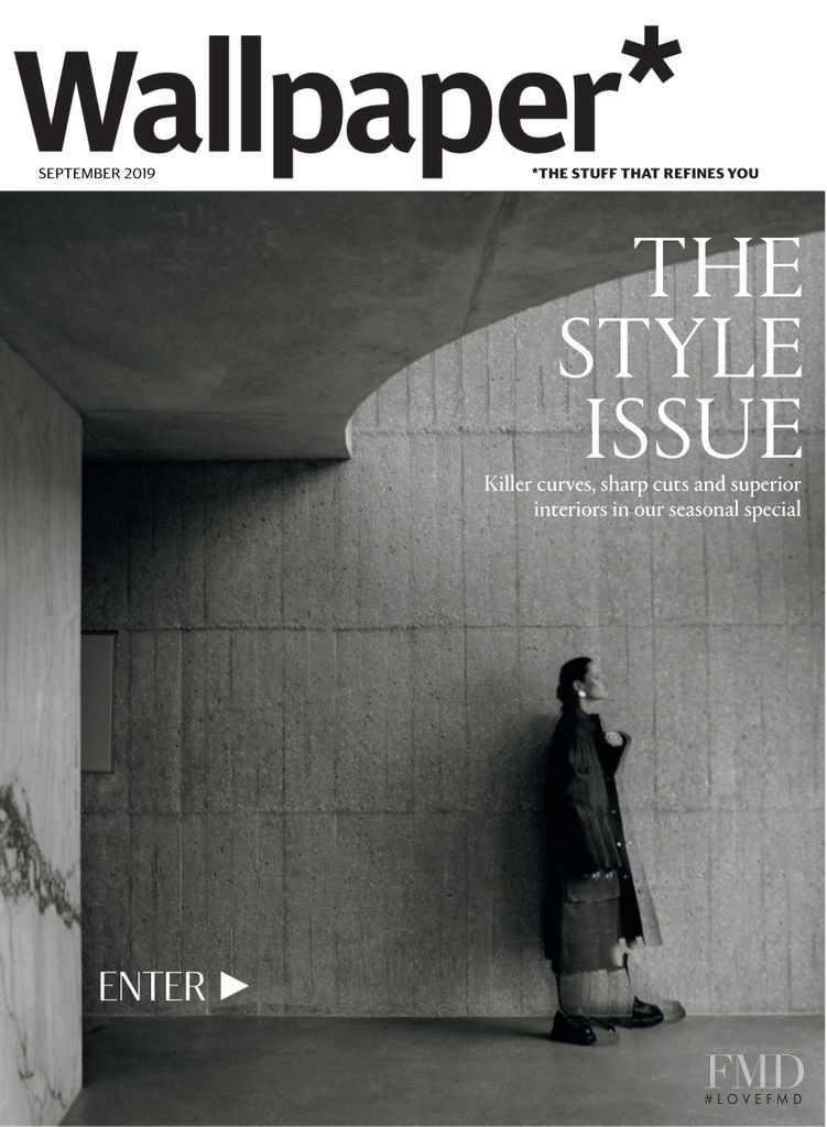 Tasha Tilberg featured on the Wallpaper* cover from September 2019