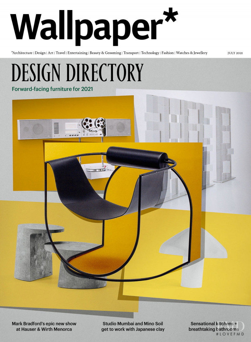  featured on the Wallpaper* cover from July 2021