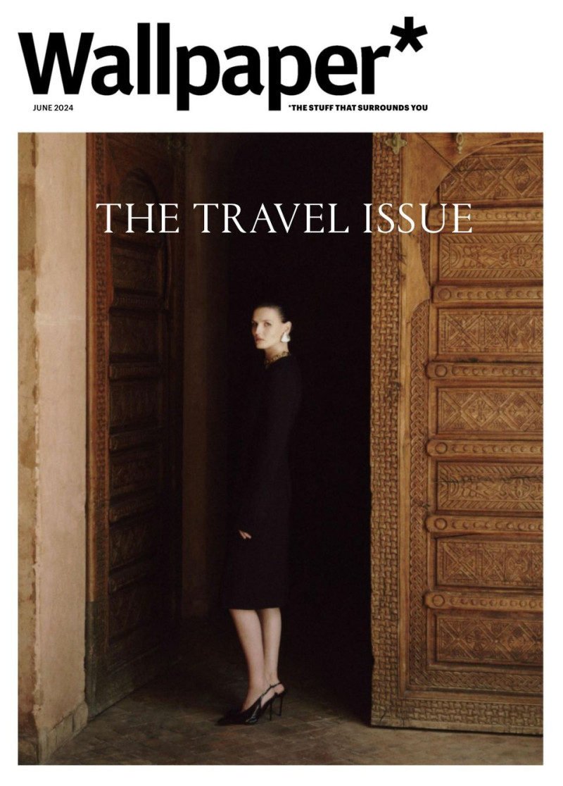 Katlin Aas featured on the Wallpaper* cover from June 2024