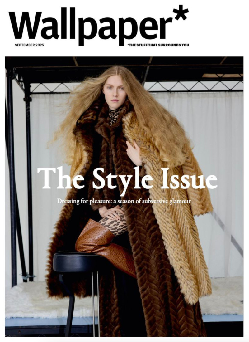 Constanze Van Rosmalen featured on the Wallpaper* cover from September 2025