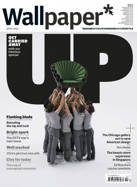  featured on the Wallpaper* cover from April 2010