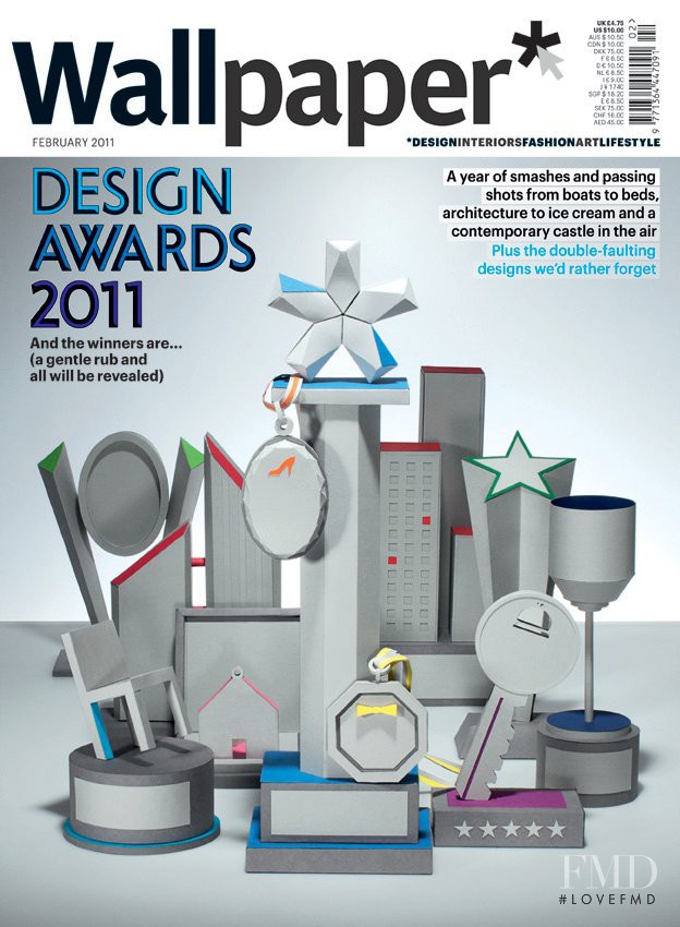  featured on the Wallpaper* cover from February 2011