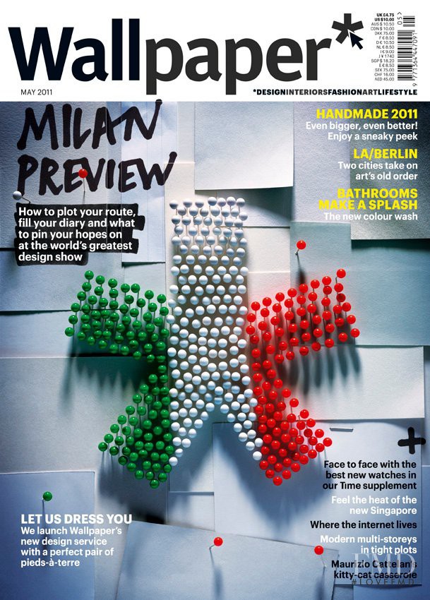  featured on the Wallpaper* cover from May 2011