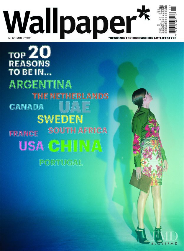 Gwen Loos featured on the Wallpaper* cover from November 2011