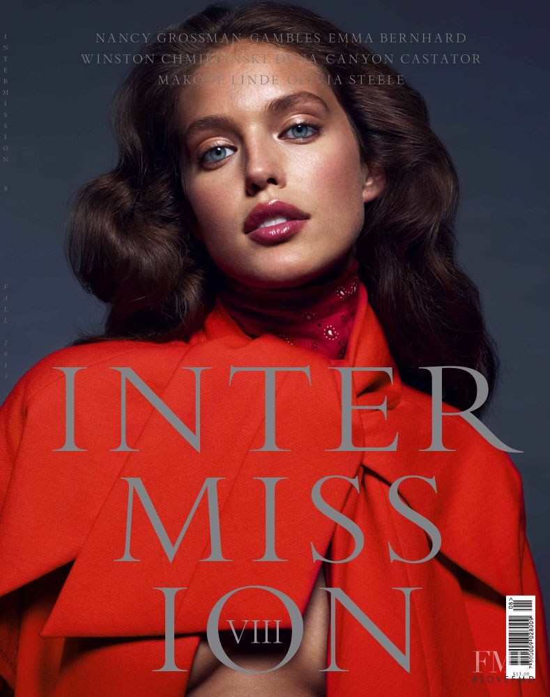 Emily DiDonato featured on the Intermission Magazine cover from December 2013