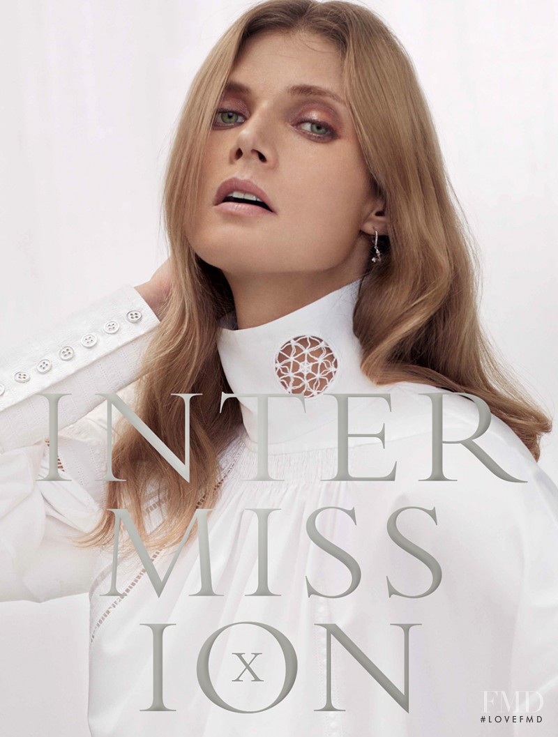 Malgosia Bela featured on the Intermission Magazine cover from March 2015
