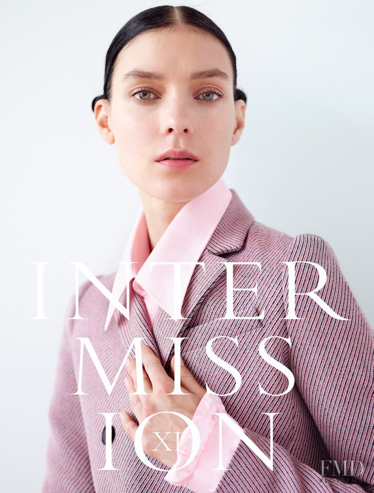 Kati Nescher featured on the Intermission Magazine cover from September 2015