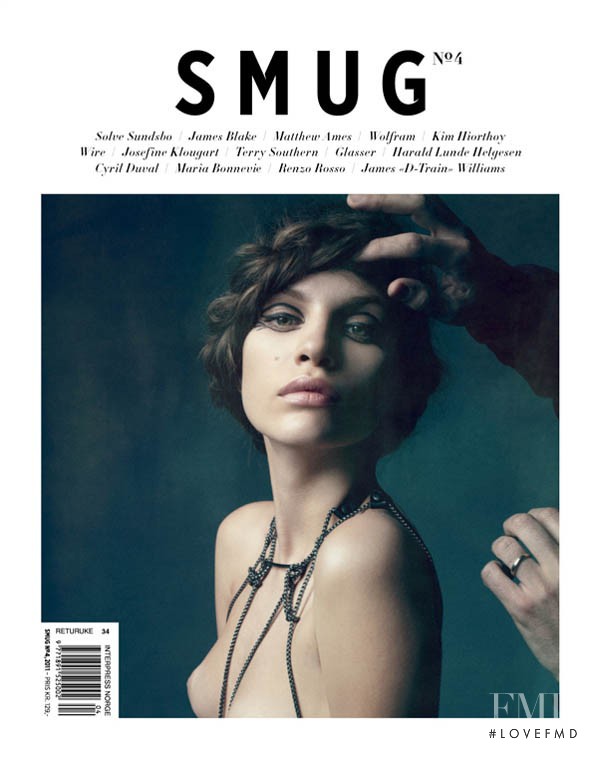 Regina Feoktistova featured on the SMUG Magazine cover from March 2011