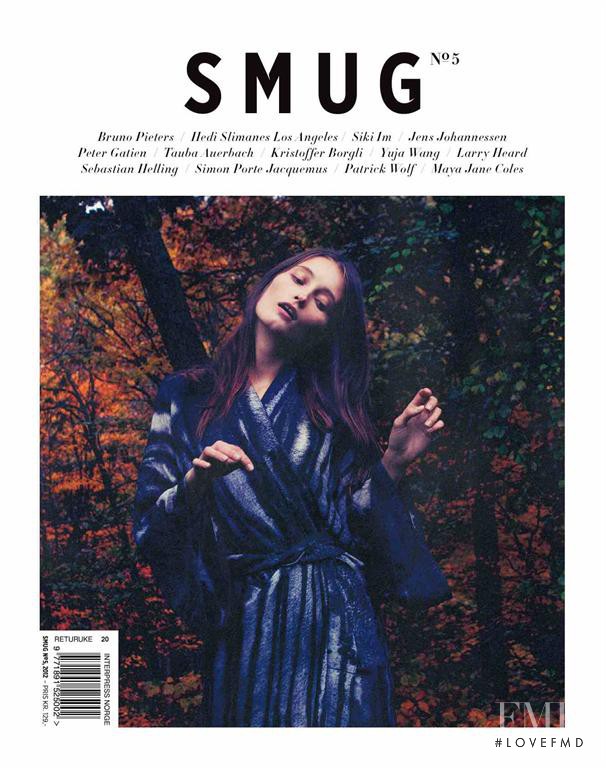 Iekeliene Stange featured on the SMUG Magazine cover from March 2012