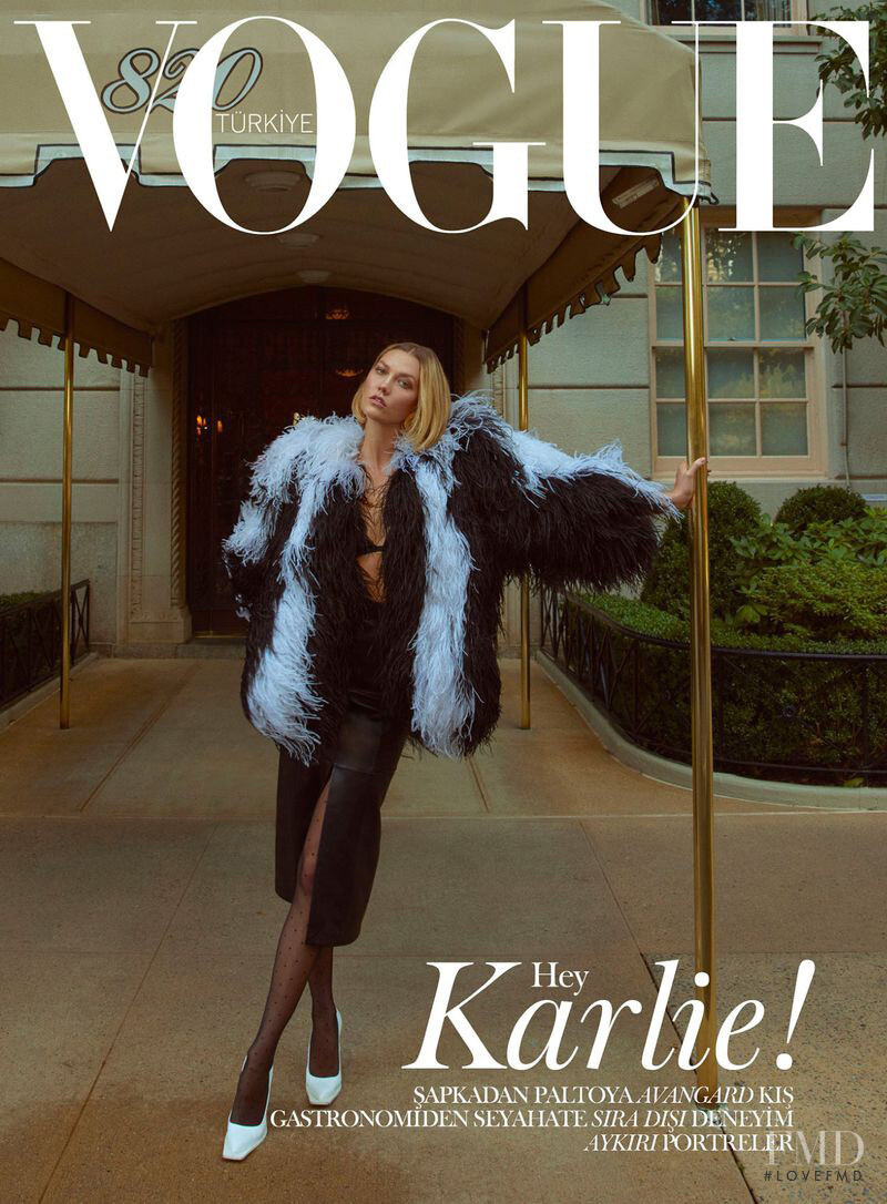 Karlie Kloss featured on the Vogue Turkey cover from November 2019