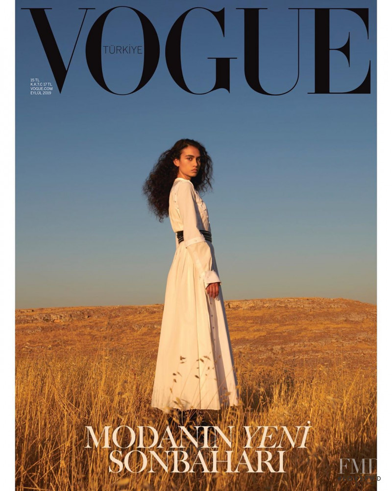  featured on the Vogue Turkey cover from September 2019