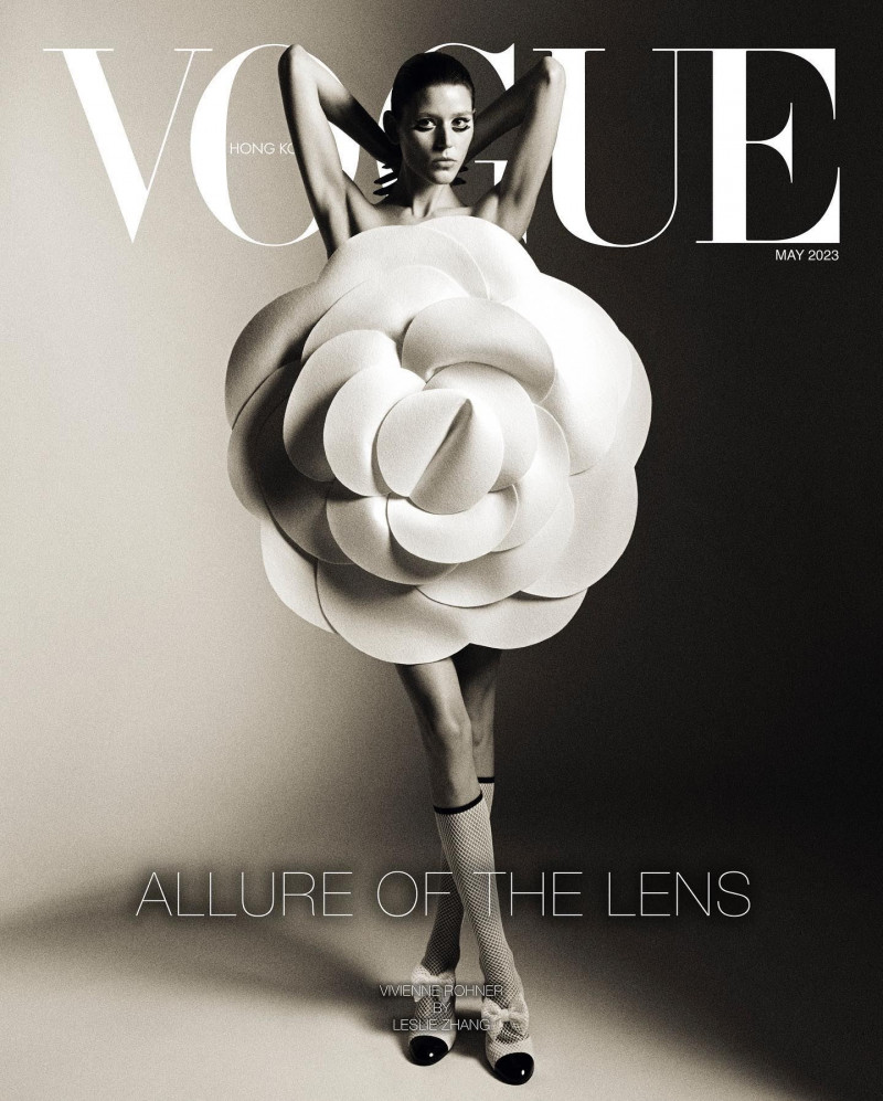 Vivienne Rohner featured on the Vogue India cover from May 2023