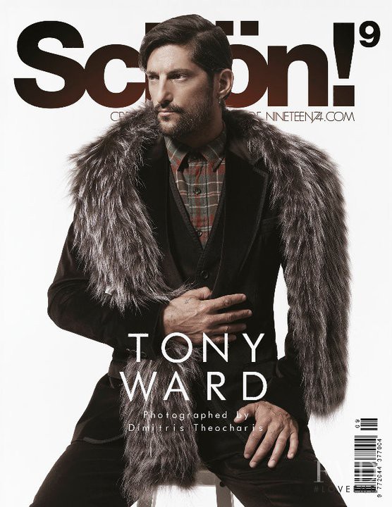 Tony Ward featured on the Schön! cover from June 2010