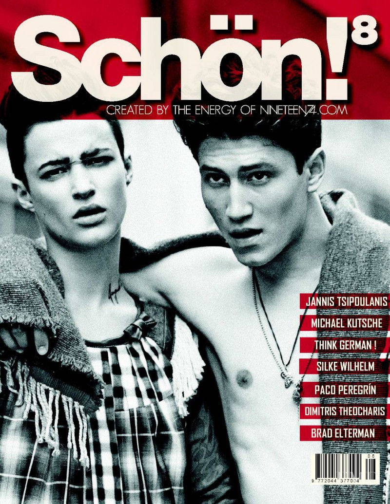 Agathe Mugin, Wael Sersoub featured on the Schön! cover from March 2010