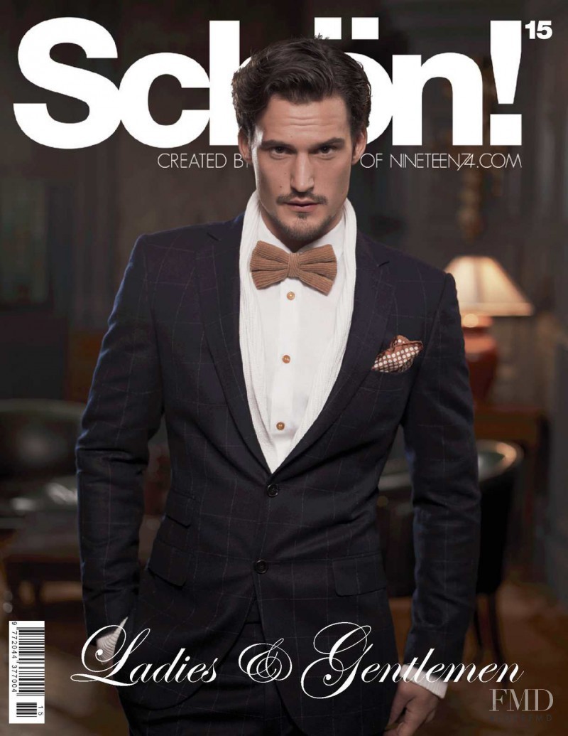 Sam Webb featured on the Schön! cover from December 2011