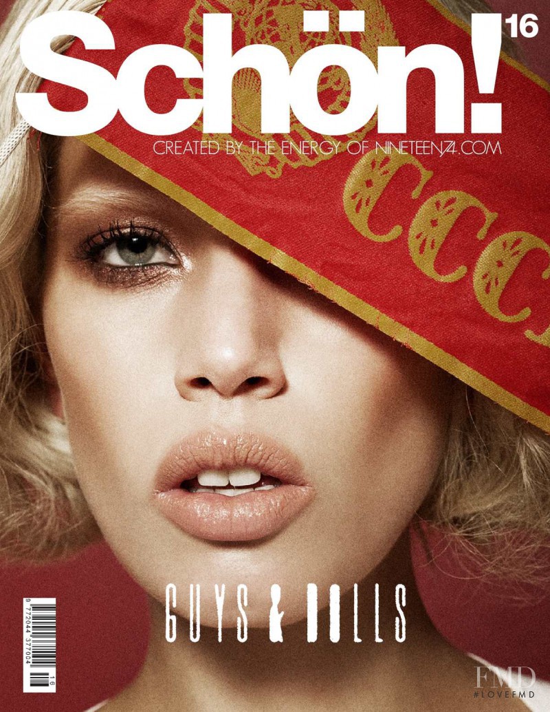 Kat Cordts featured on the Schön! cover from March 2012