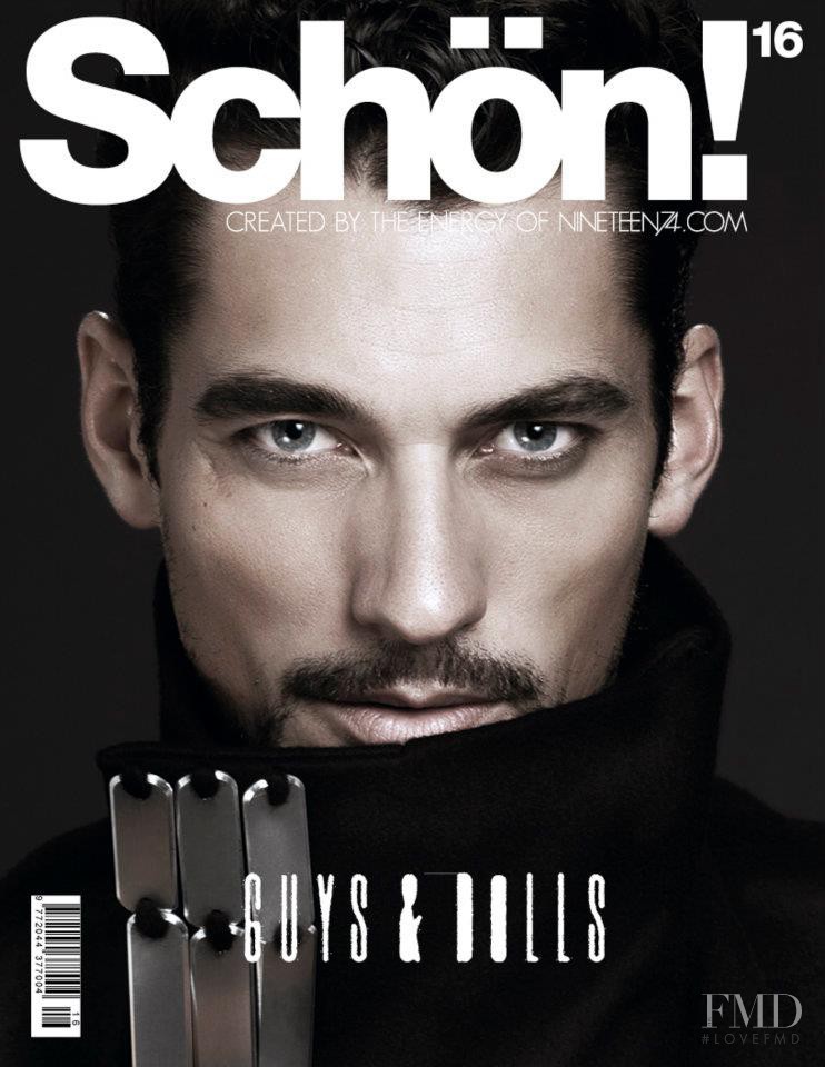 David Gandy featured on the Schön! cover from March 2012