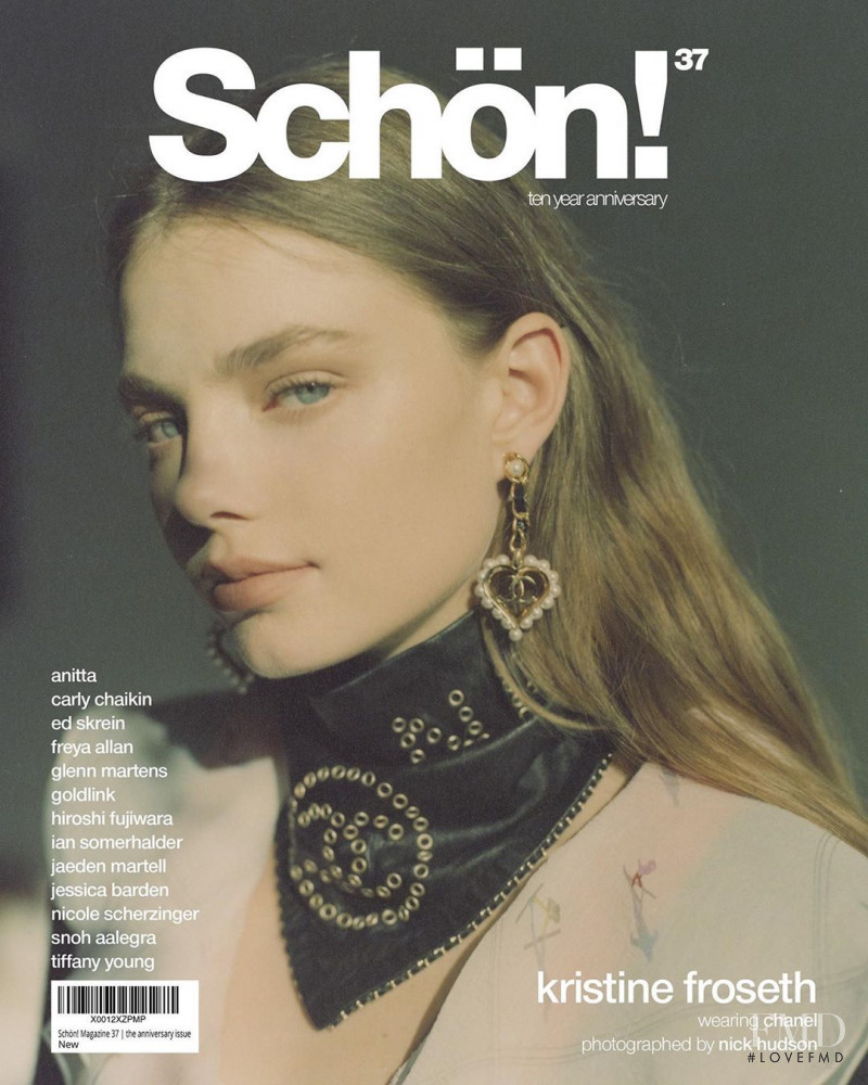 Kristine Froseth featured on the Schön! cover from November 2019