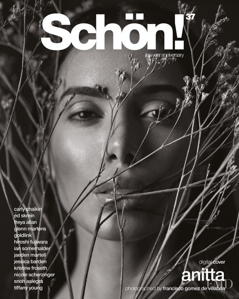 Anitta featured on the Schön! cover from November 2019