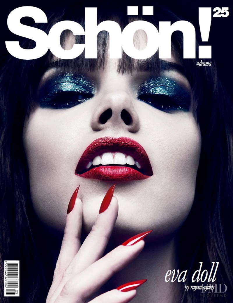 Eva Doll featured on the Schön! cover from June 2014