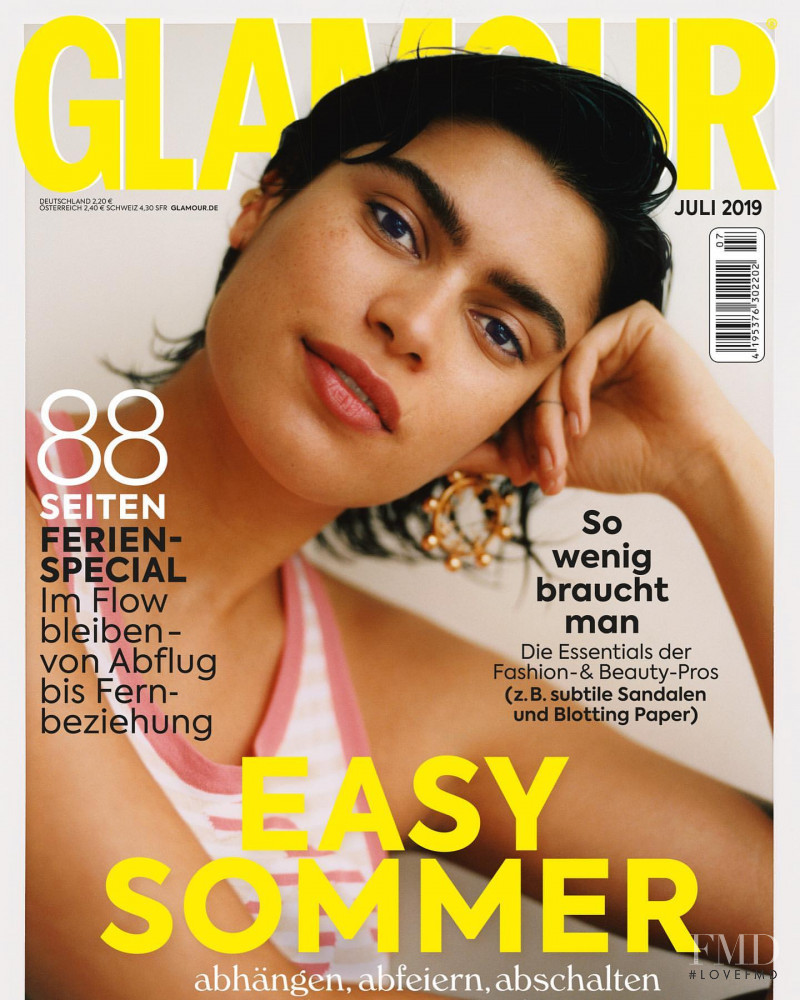  featured on the Glamour Germany cover from July 2019