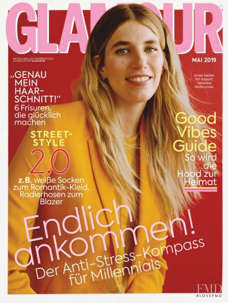  featured on the Glamour Germany cover from May 2019