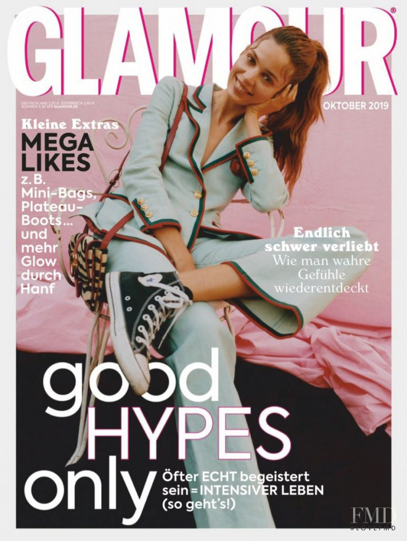  featured on the Glamour Germany cover from October 2019