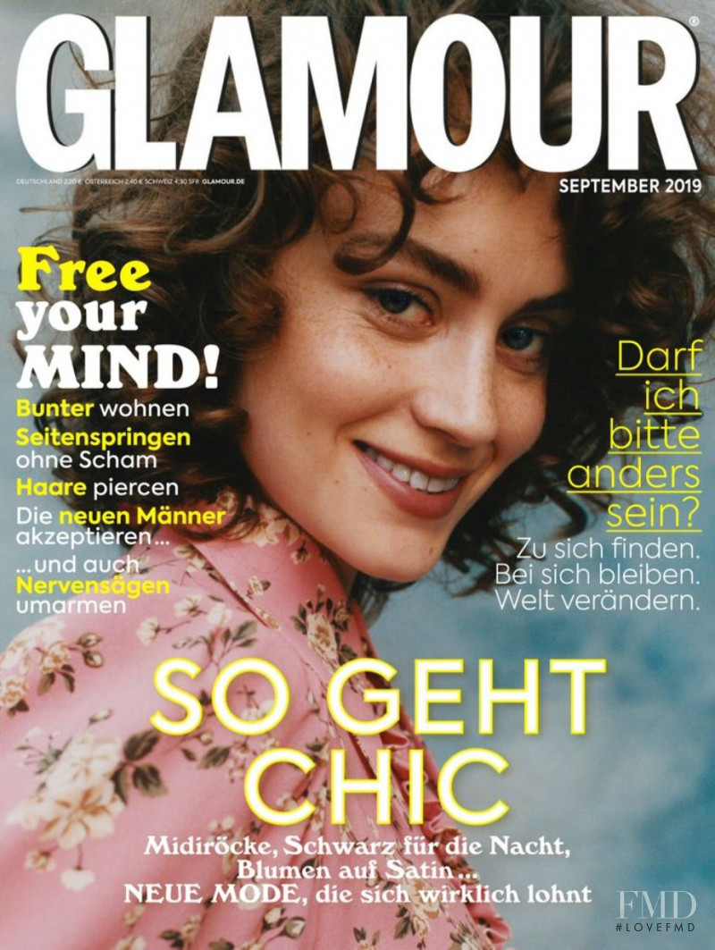  featured on the Glamour Germany cover from September 2019