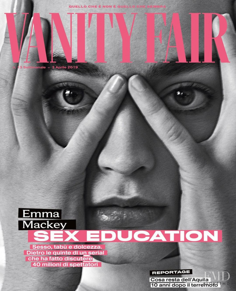  featured on the Vanity Fair Italy cover from April 2019